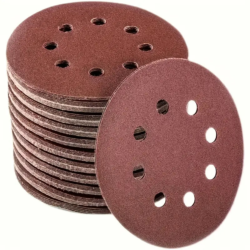 Lija Velcro 125mm grano #240 Redonda Roto Orbital Discos