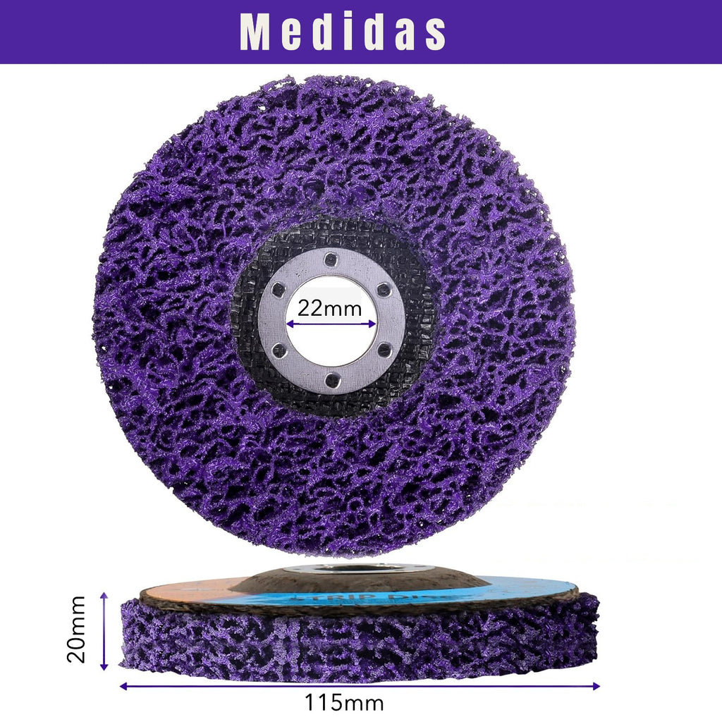 Disco fibra abrasivo ( chaupint )