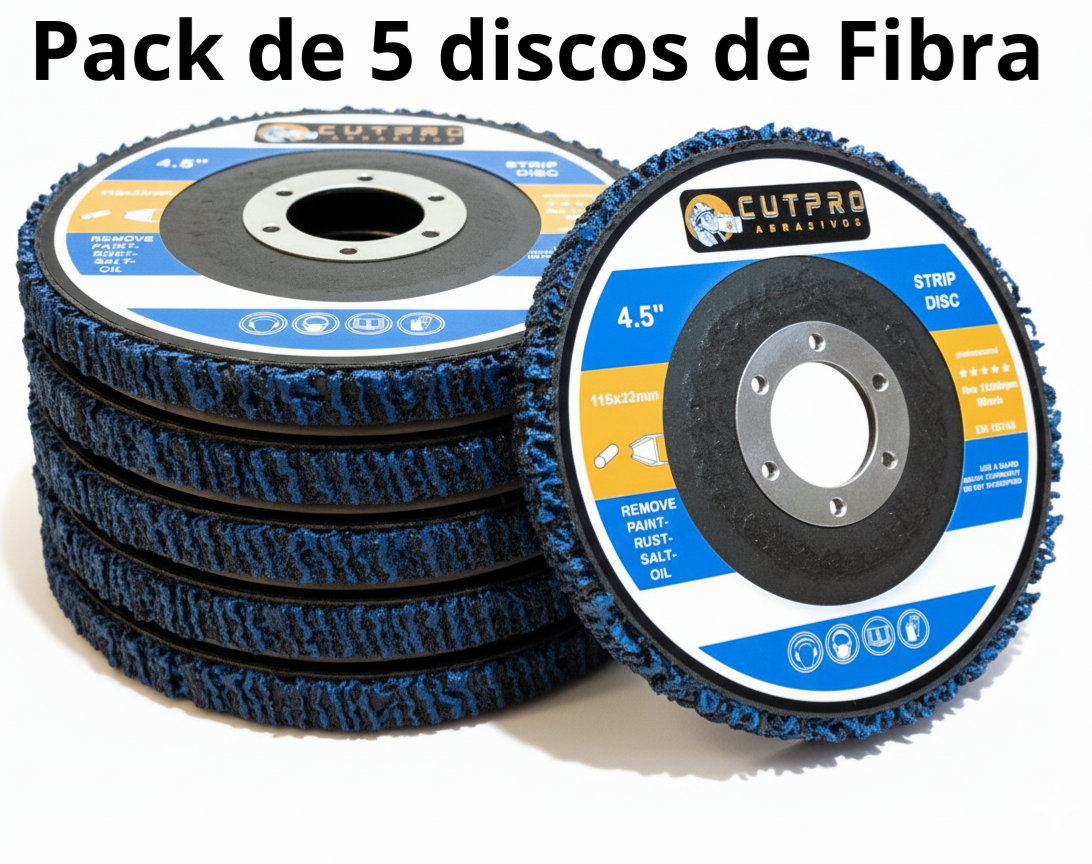 Pack de 5 discos de Fibra (chaupint)